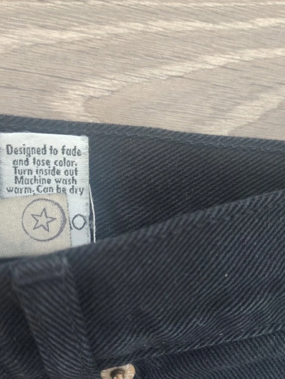 Calvin Klein Kids Vintage Slim Straight Jeans in Black